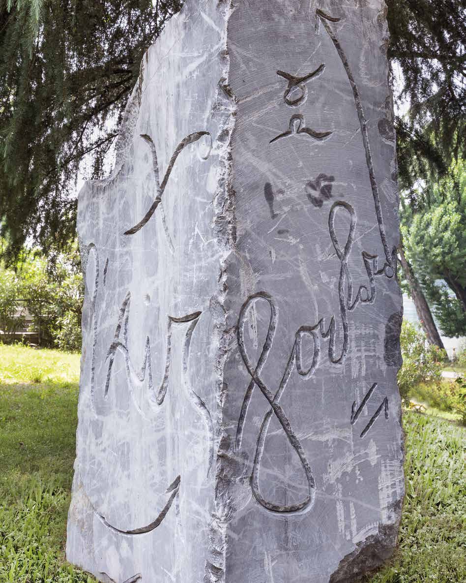 Le pietre sono parole, 2010